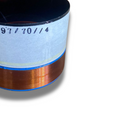 Bobina Reforçada de Racha Kapton 97X70 4 e 8 Ohms -  80/32, Eros Hammer 5.2, 7K, 7.2 ou Similares