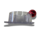 Carcaça Para Tweeter - Tampa Vermelha