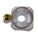 Carcaça Para Tweeter - Tampa Dourada