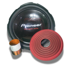 Kit Reparo Desmontado Para Alto-Falante 12" Pionner Cara Preta – 4 Ohms - 8 Ohms